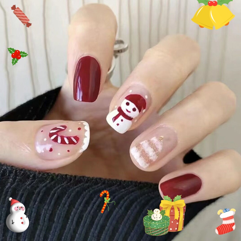 Crăciun Press on Nails