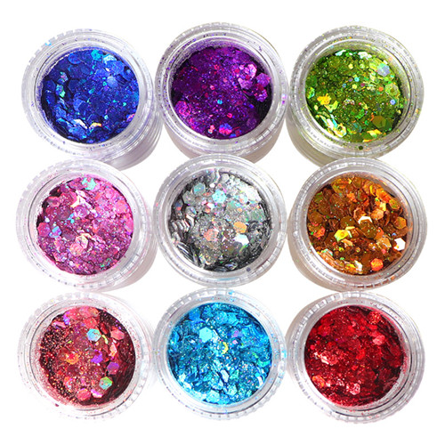 Pulbere Decorativa Acrilica Sclipici pentru Unghii Accesorii