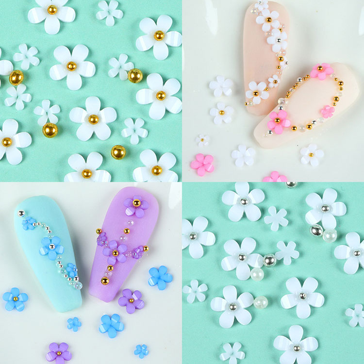 Accesorii pentru Nail Art cu flori