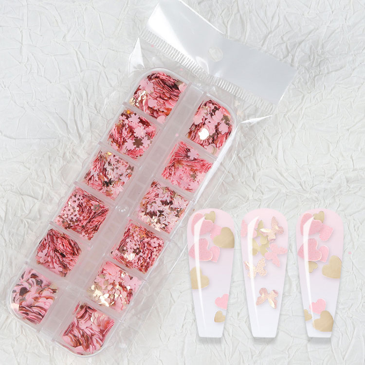 Flori Nail Glitter Paiete