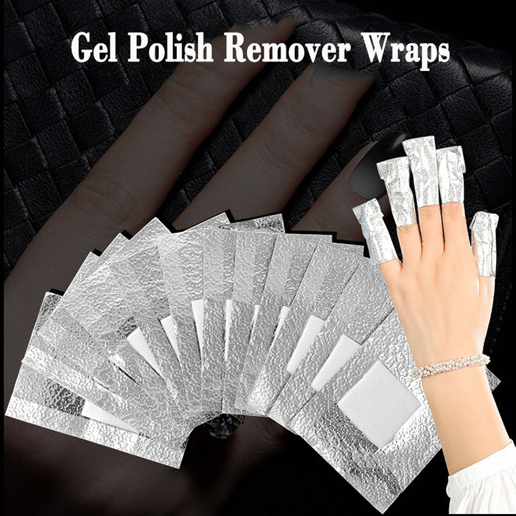 Folii cu gel pentru îndepărtarea ojei