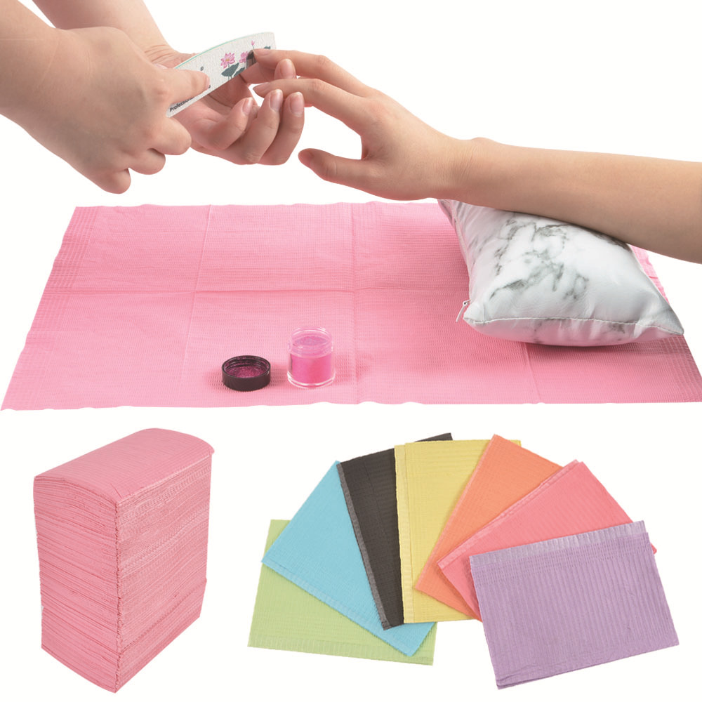 Prosoape de masă rezistente la apă Nail Tips Art